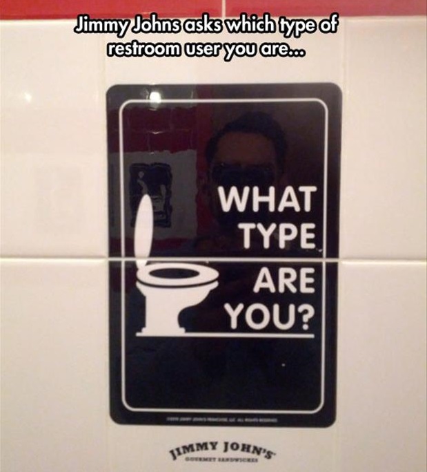 How do you use the toilet?