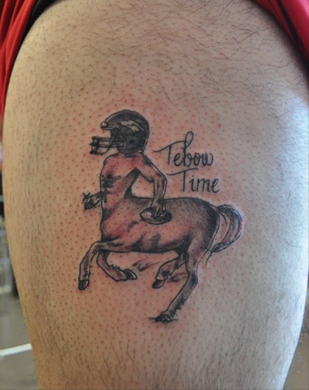 tim tebow centaur tattoo - Tebow Time