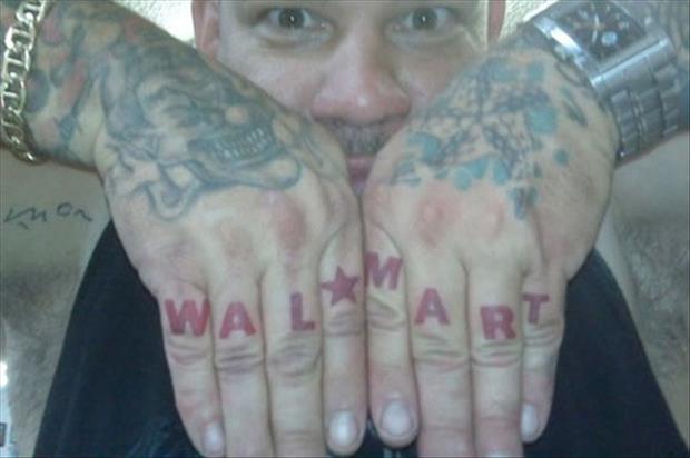 walmart tattoo - Wal