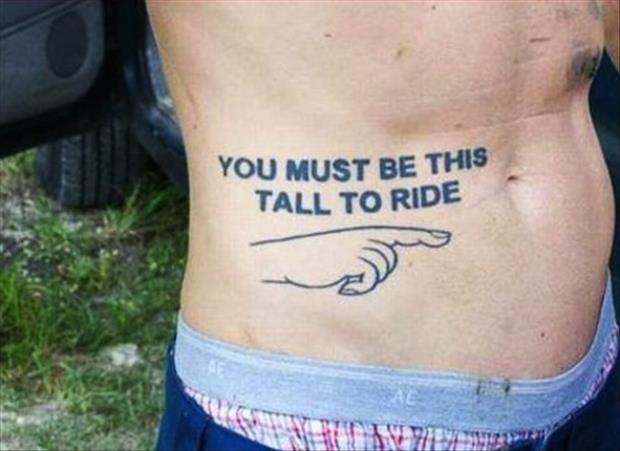 you must be this tall to ride tattoo - You Must Be This Tall To Ride Trust In The