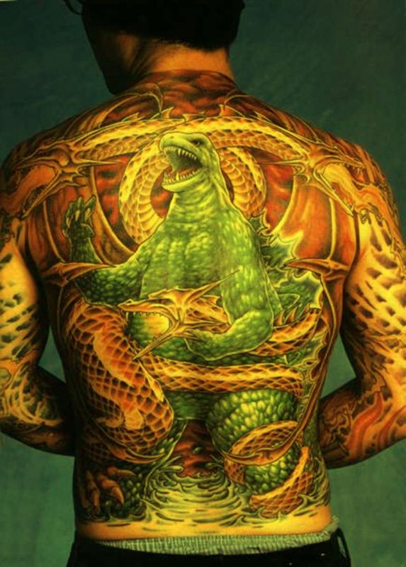 25 Godzilla tattoos