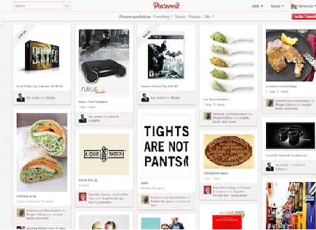 Pinterest users pin 3,472 images every minute.