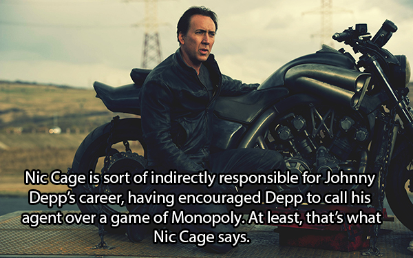 Fun facts about nicolas cage