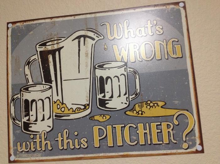 whats wrong with this pitcher - What's Wrong Go with this Pitcher