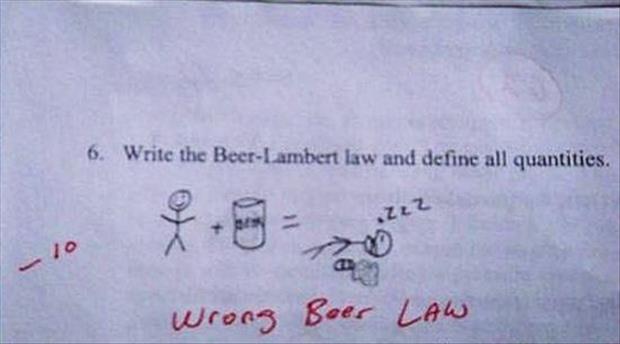 Funny test answers