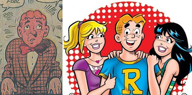 Archie in 1941 vs now.