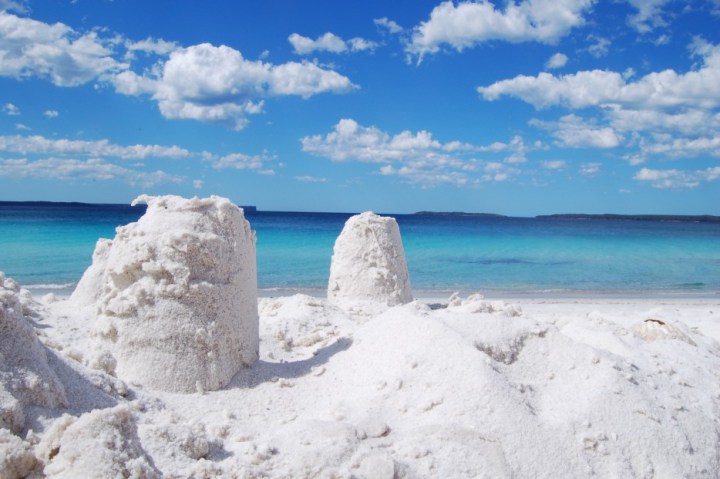 Hyams Beach, Australia - Hyams Beach holds the Guinness Book record for the whitest sand in the world.