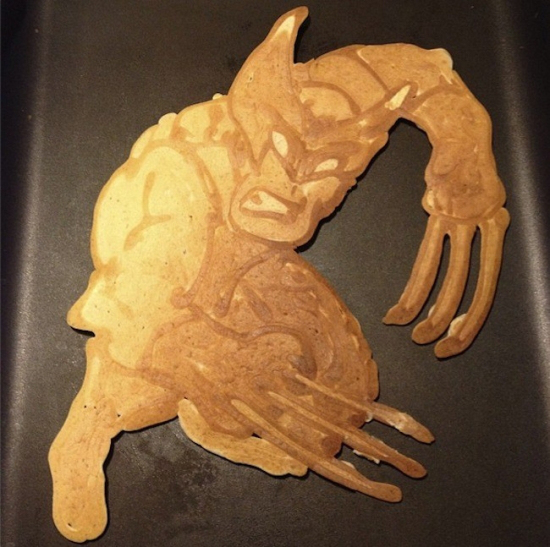 Amazing pancake art