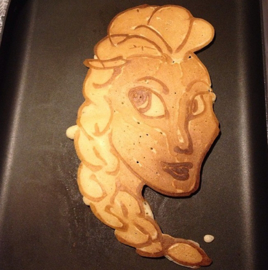 Amazing pancake art