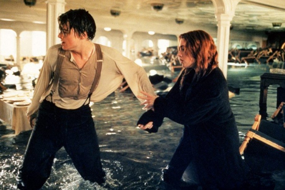 3. Titanic 1997: 294.3 million    Original estimated budget: 200 million   Worldwide gross: 2.2 billion    Worldwide adjusted gross: 3.2 billion    Includes tickets for 2012 Titanic 3-D re-release.
