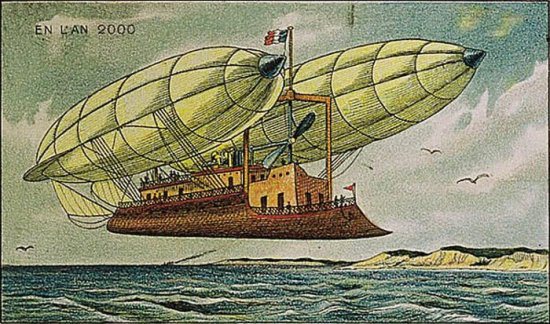 Double-blimp cruise ship, that would be pretty much the same thing if it was just in the water.