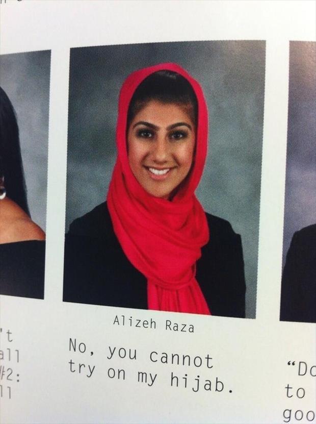 Funny yearbook quotes