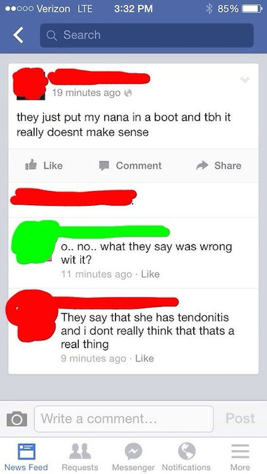 34 Stupid Things Posted To Facebook