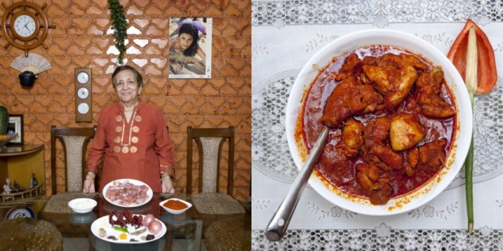 Mumbai, India: Chicken vindaloo by Grace Estibero, 82 years old