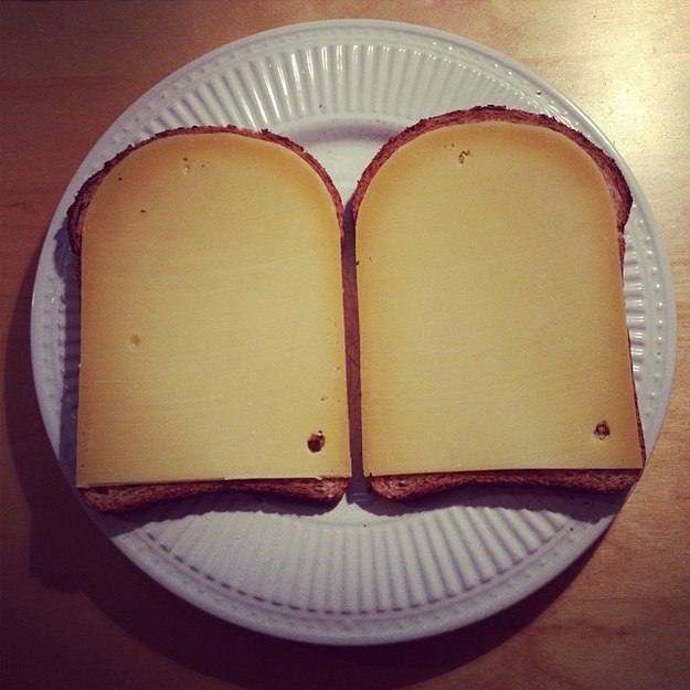 When this bread found its soul-mate, and it was called cheese.