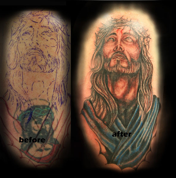 People saved from their horrible tattoos