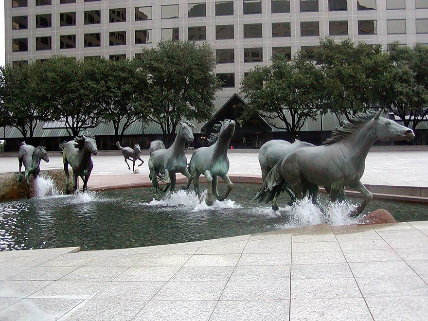 Mustangs By Robert Glen Las Colinas, Texas, USA