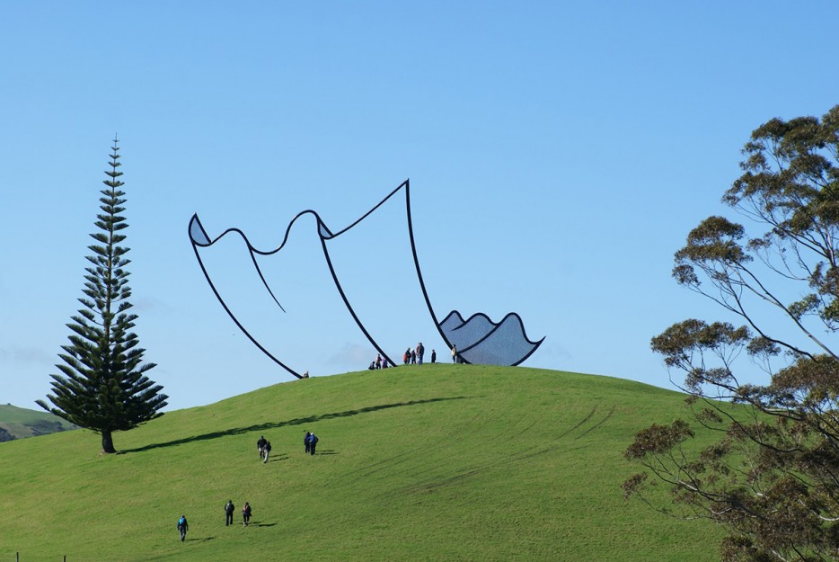 Cartoon Sculpture by Neil Dawson New Zealand