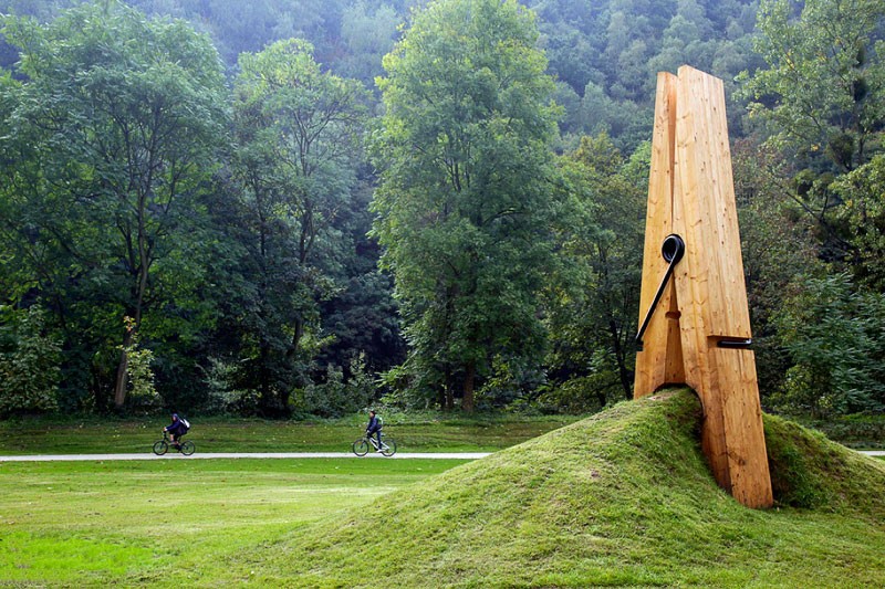 Giant Clothespin by Mehmet Ali Uysal