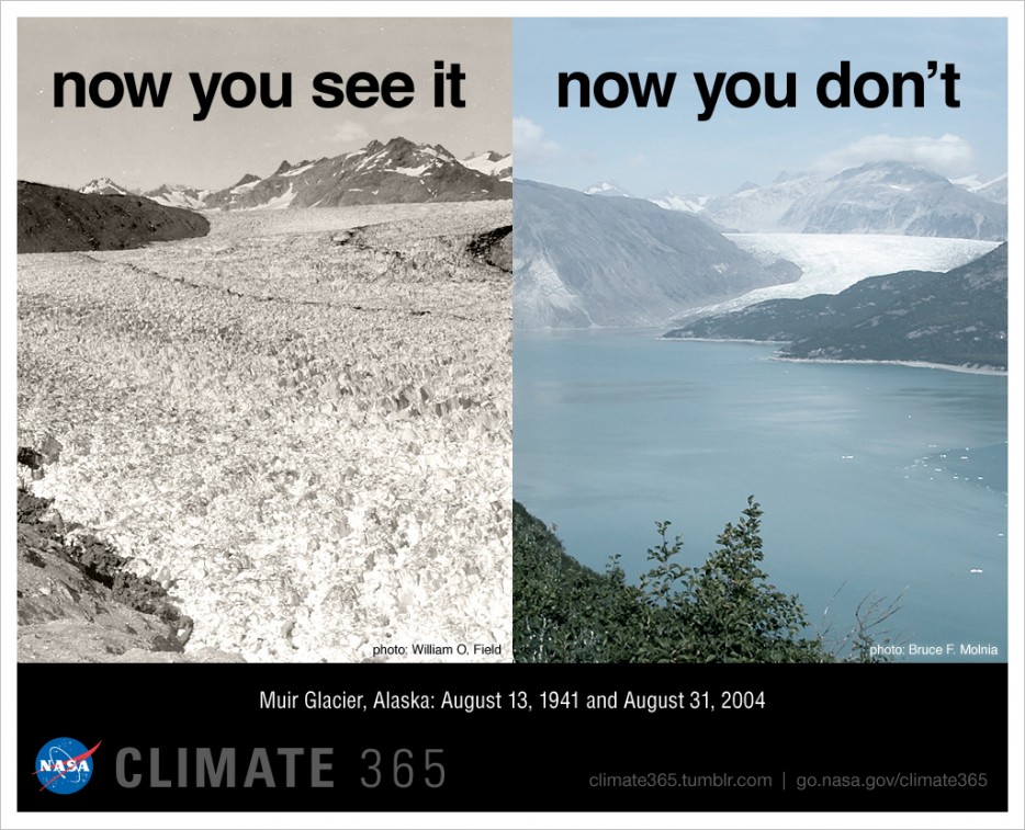 Rising global temperatures are melting the world's glaciers and ice sheets at an alarming rate.