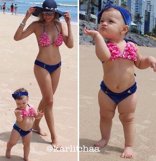 Photos Of Children Who Are Just Like Their Moms And Dads