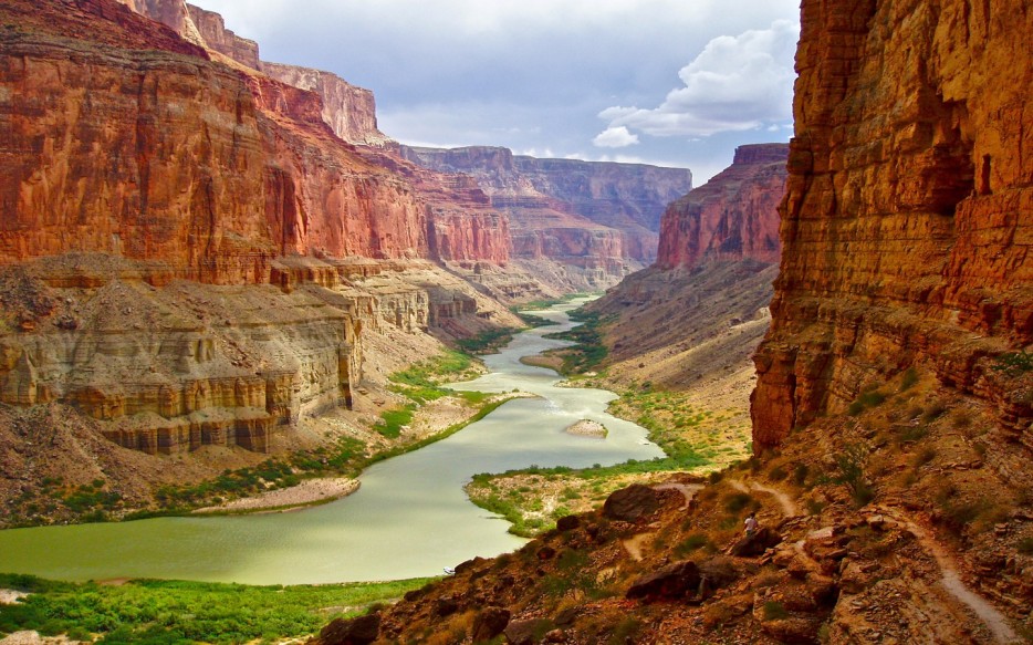 The Grand Canyon is considered one of the natural wonders of the world. At just over 275 miles long, up to 1 mile deep, and up to 15 miles wide, it certainly is grand.