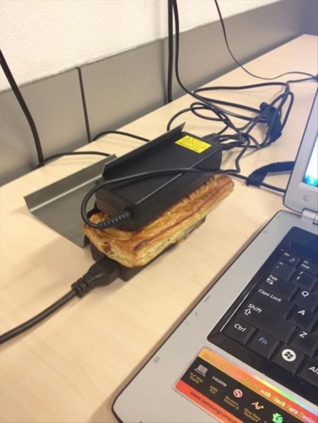 ...computer devices to heat up breakfast...