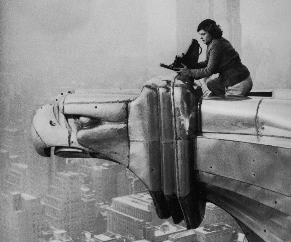 margaret bourke white atop chrysler building