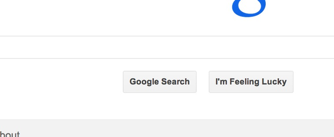 The "I'm feeling lucky" button costs the company 110 million a year.