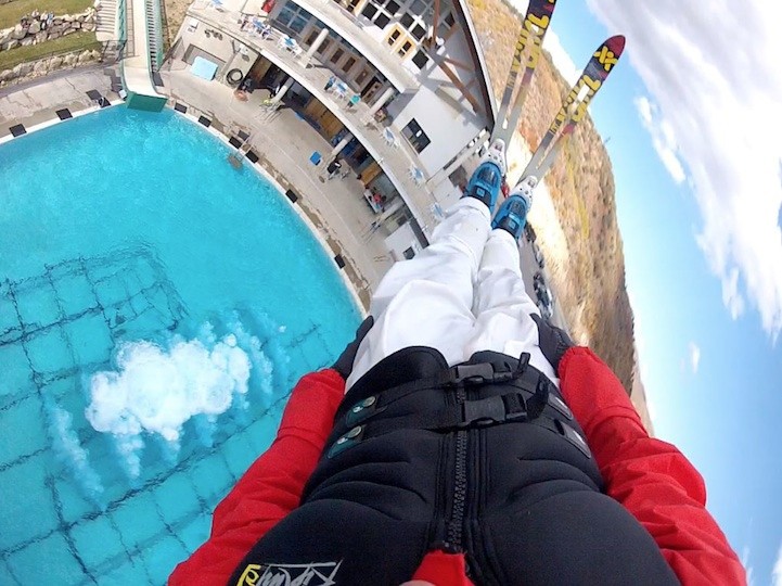 The point of view of an adrenaline junkie