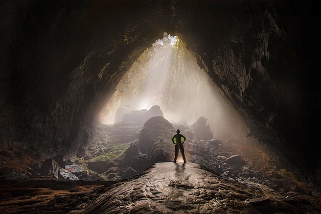 At more than 650 feet high, almost 200 feet wide and 3.1 miles long, the Hang Son Doong cave in Vietnam is so big it has its own river, jungle and climate.