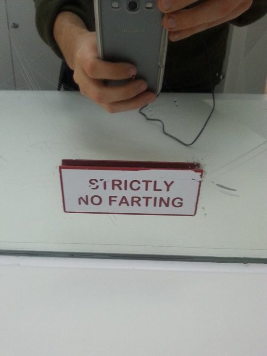 Strictly No Farting