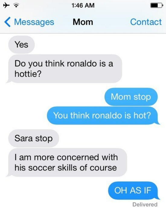 Parents are surprisingly stepping up their texting game