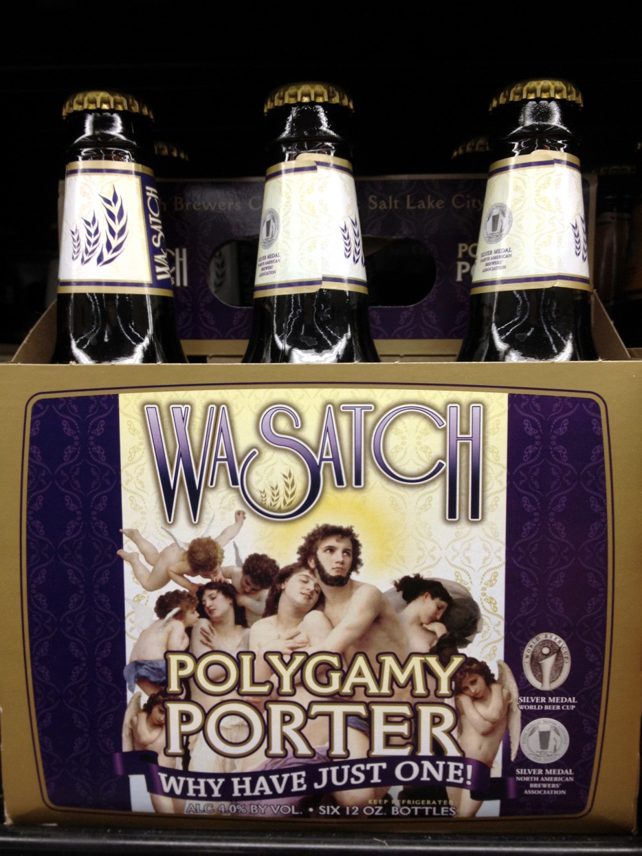 polygamy beer - Car Centrs Brewers Salt Lake City Hois Polygamy Porter Silver Medal World Beer Cup Silver Medal North American Why Have Just One! Association Keepfrigerate Alc 40% By Vol. Six 12 Oz. Bottles