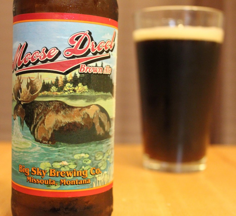 moose drool beer - Brown A Big Sky Brewing Co. Missoula, Montana ya