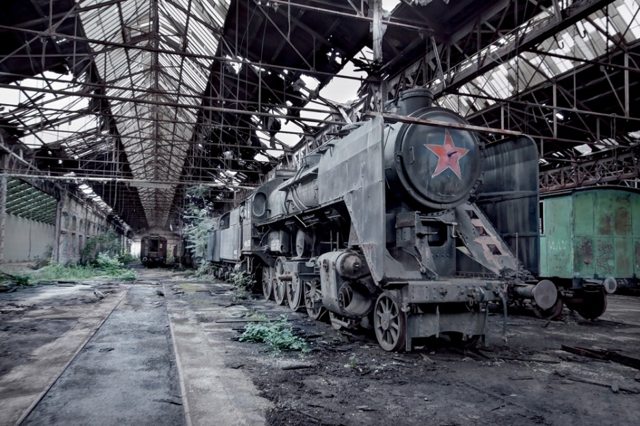 Creepy abandoned places in Russia