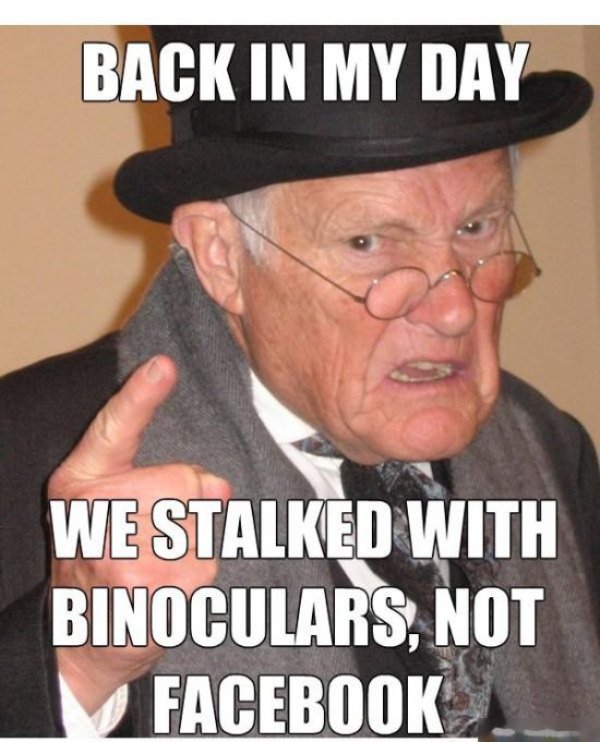 back in my day...