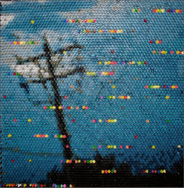 Artist creates incredible pieces using only crayons
