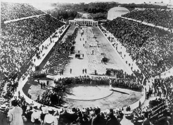 Photographs of the first modern Olympic Games, Athens. 1896