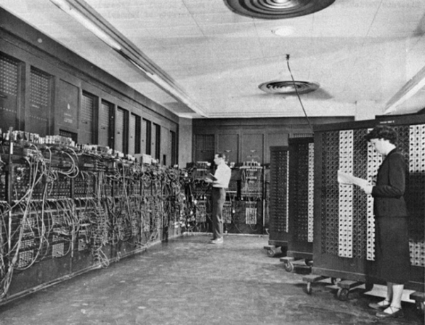 ENIAC, the worlds first computer. 1940