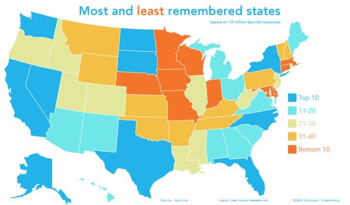 26 Differences Between American States Visualized