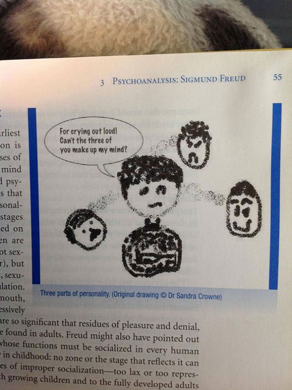 The things you find in textbooks these days...