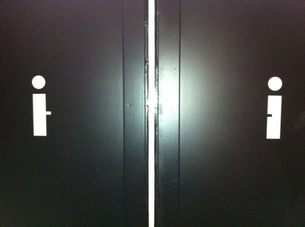 creative male female toilet signs - 0