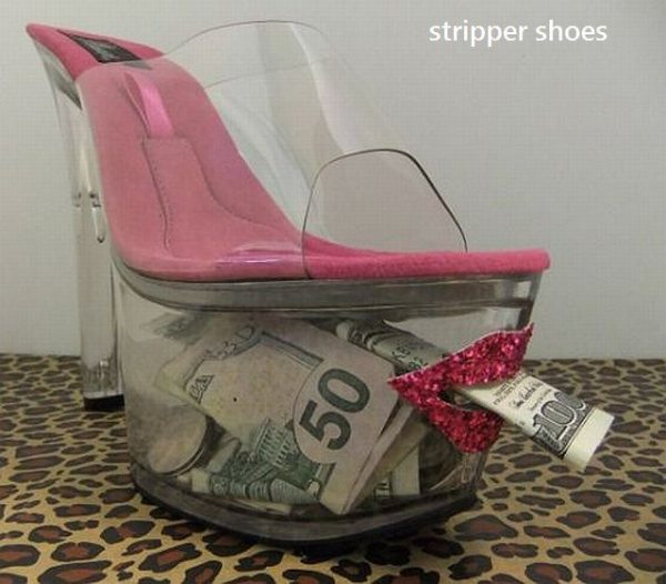 Shoe - stripper shoes