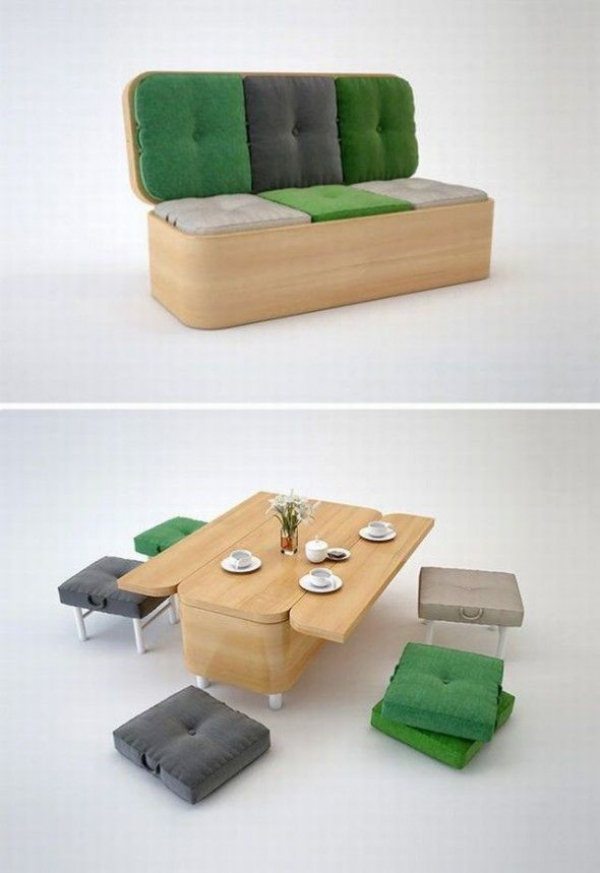 less space dining table