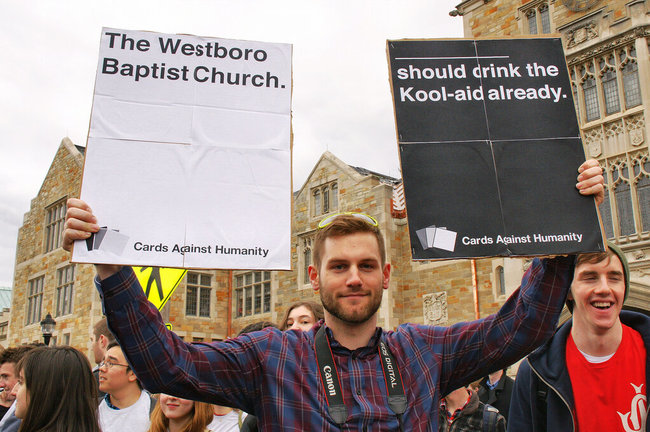 westboro baptist church cards against humanity - The Westboro Baptist Church. should drink the Koolaid already. Cards Acainst Humanity Cards Aainst Humanity Ocital