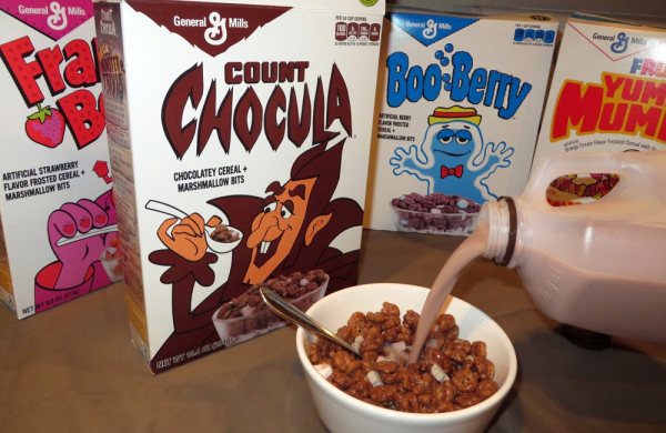 cereal - General Mills General Mills Me Coro Gener Count Rogdemy Chocula Artificial Strawberry Flavor Frosted Cereal Marshmallow Rts Chocolatey Cereal Marshmallow Bits