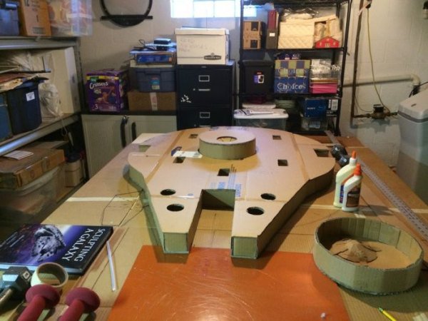 Man Builds His Own Millennium Falcon