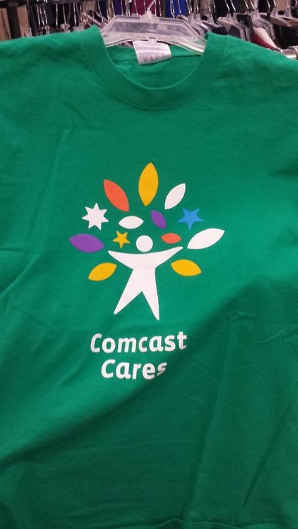 t shirt - Comcast Cares