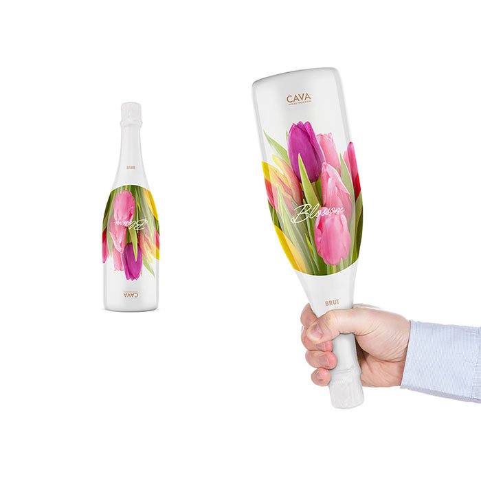 blossom cava sparkling wine - Cava Cava